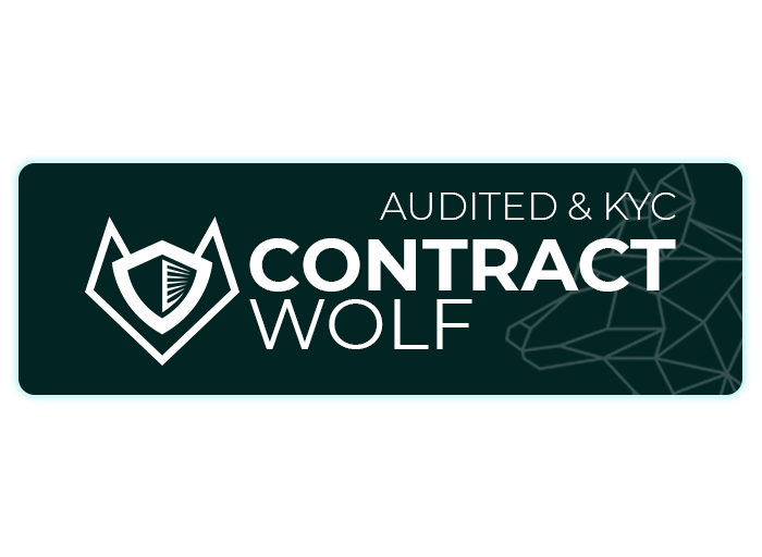 Audited and KYC verified by ContractWolf